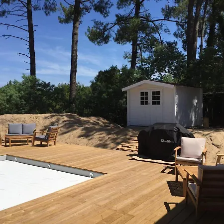Maison 3 Etoiles, Piscine Chauffee, Acces Privee, 12 Couchages, Proche Et Foret - Fr-1-521-185 * Biscarrosse